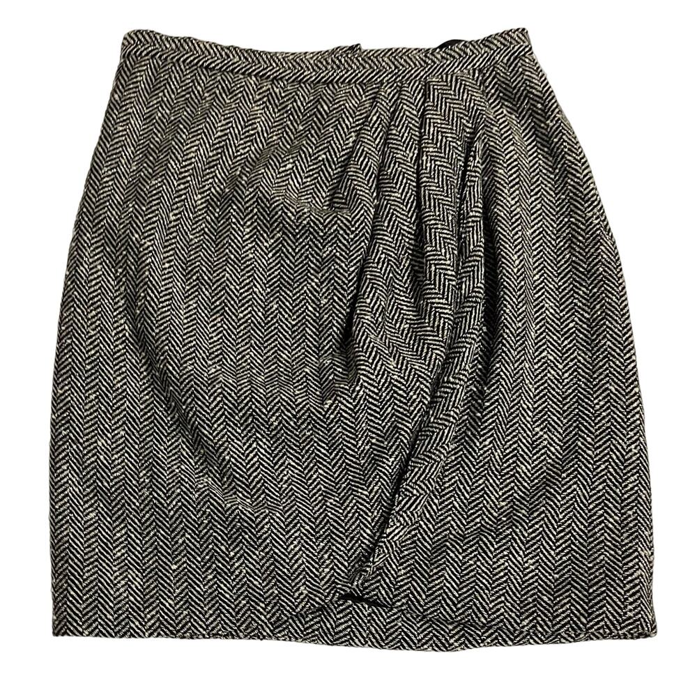 Stanley Platos Martin Ross Vintage Skirt Herringbone Metallic Tulip Women’s 16